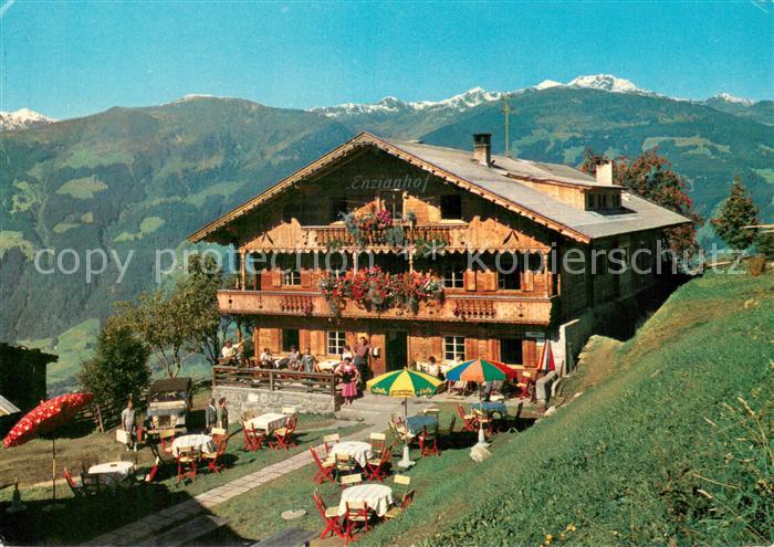 Zell Ziller Tirol Alpengasthof Enzianhof