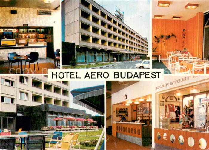 Budapest Hotel Aero 1901 Gastraeume Rezeption Gartenterrasse