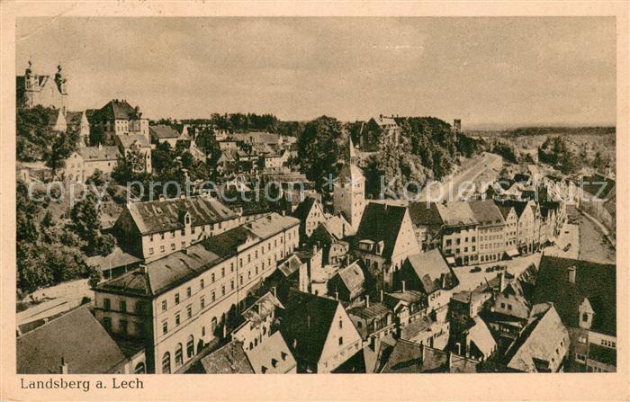 Landsberg Lech Stadtansicht