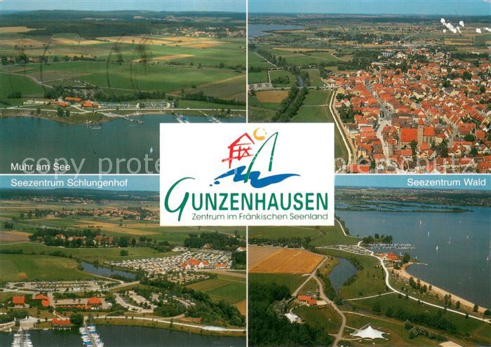 Gunzenhausen Altmuehlsee Muhr am See Seezentren Schlungenhof und Wald Fliegerauf