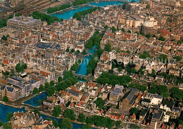 Amsterdam  NL Fliegeraufnahme