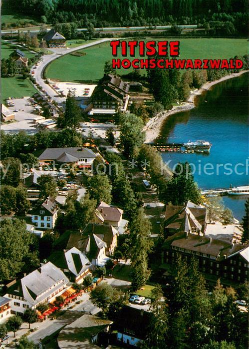 TITISEE Schwarzwald BW Fliegeraufnahme