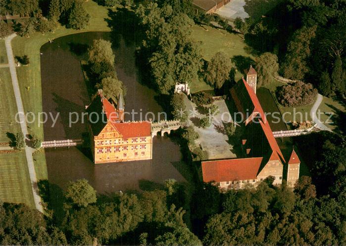 Havixbeck Burg Huelshoff Fliegeraufnahme