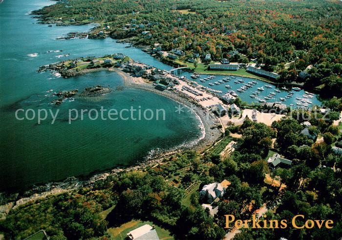 Perkins Cove Ogunquit Maine Fliegeraufnahme