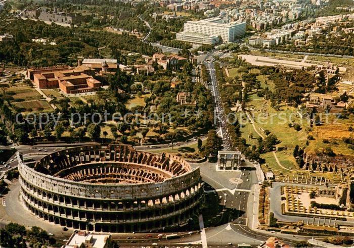 Roma Rom Veduta aerea del Colosseo