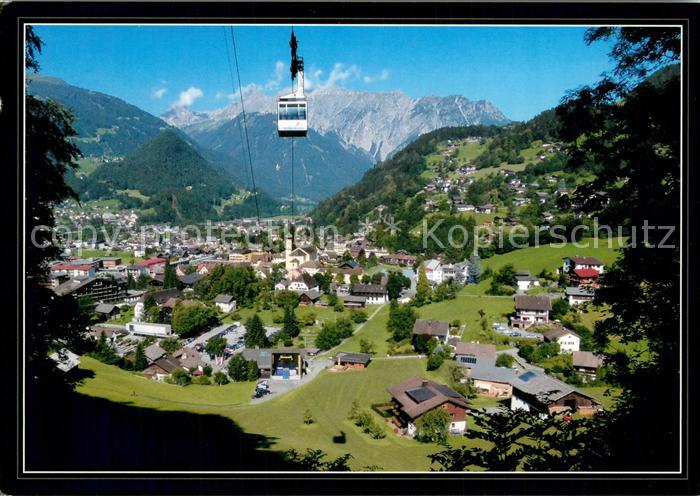 Schruns Vorarlberg mit Zimba und Vadanser Steinwand
