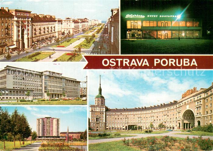 Poruba Rozahle sidliste krajskeho msta polozene zapadne od raky Odry smerem k po
