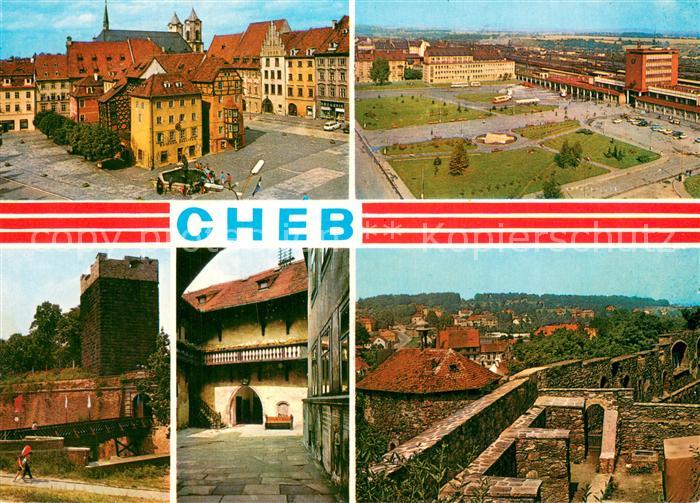 Cheb Eger Spalicek Nadrazi Hrad