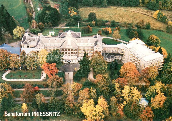 Jesenik Sanatorium Priessnitz Fliegeraufnahme