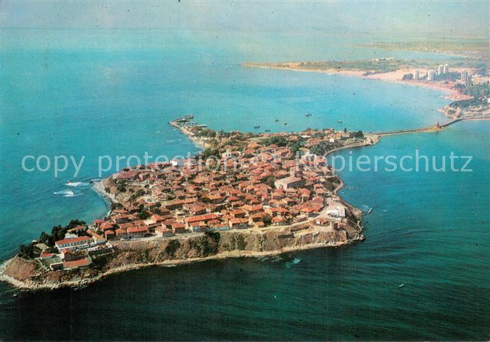 Nessebar Nessebyr Nessebre Altstadt Fliegeraufnahme