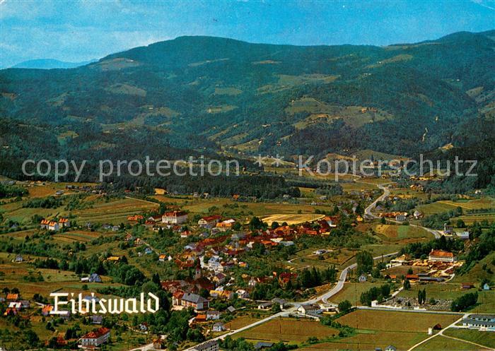 Eibiswald Steiermark Alter Markt mit Radipass Fliegeraufnahme