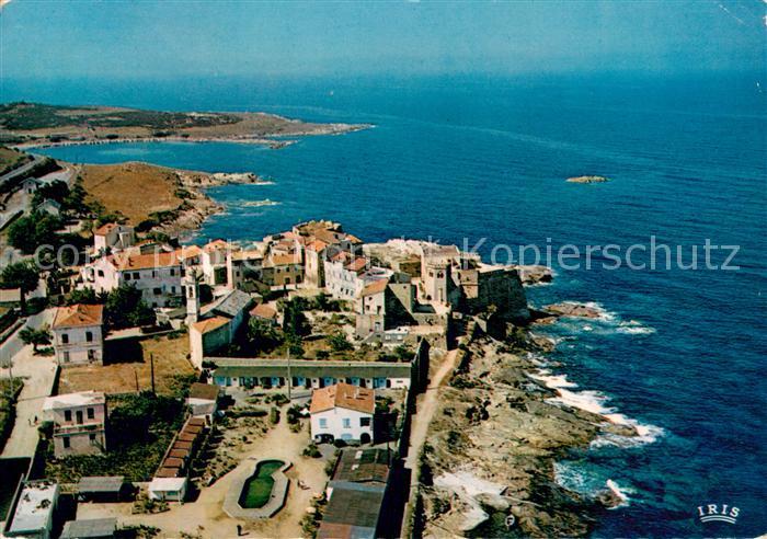 Algajola Vue generale aerienne