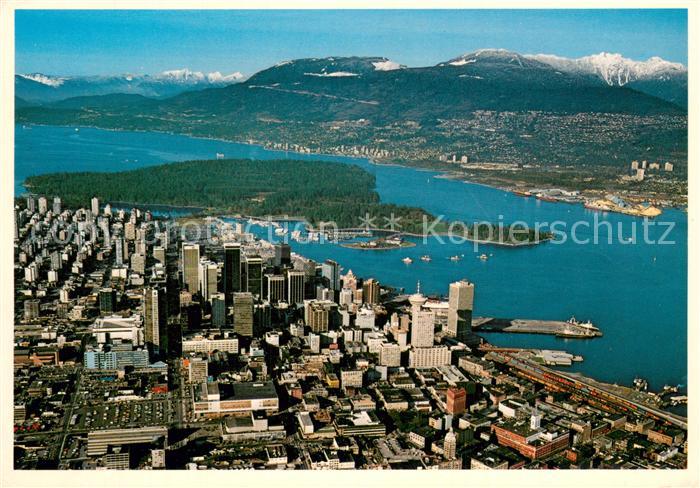 Vancouver BC Canada Fliegeraufnahme