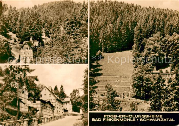 Bad Finkenmuehle FDGB Erholungsheime Schwarzatal