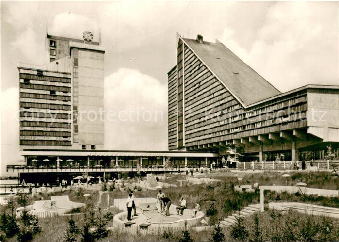 Oberhof Thueringen Interhotel Panorama Minigolf Anlage