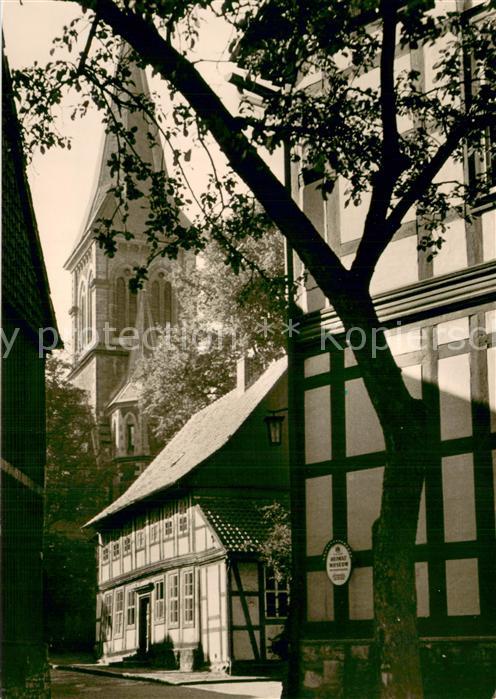 Wernigerode Harz St Sylvestri mit Kantorhaus