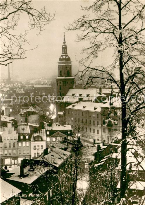 Greiz Thueringen Ortsansicht