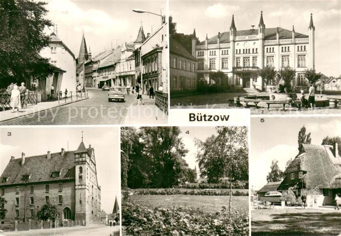 Buetzow Wilh Pieck Str Rathaus Schloss Anlagen Naherholungszentrum