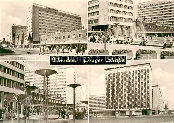 DRESDEN Elbe Prager Strasse