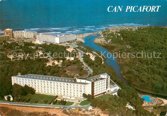 Can Picafort Mallorca ES Fliegeraufnahme