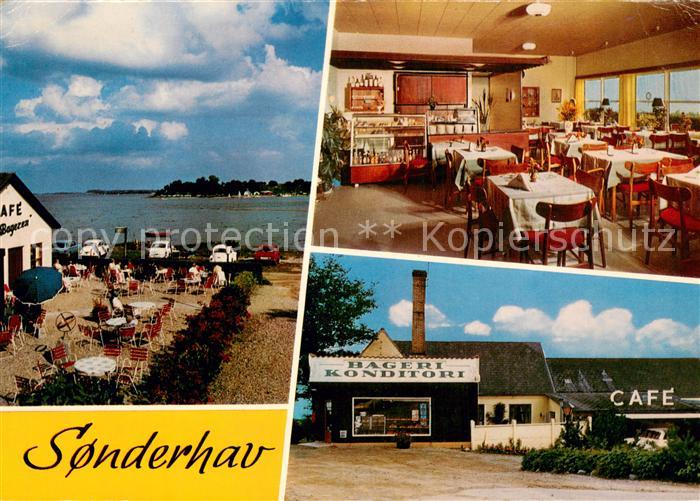 Sonderhav Suederhaff DK Cafe hos Bageren Gastraeume Terrasse