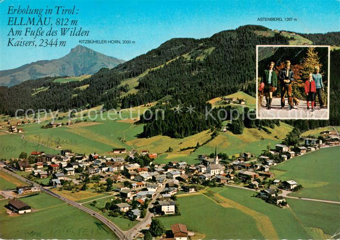Ellmau Tirol Fliegeraufnahme