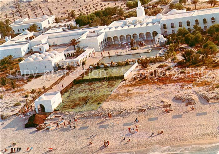 Jerba Vue aerienne de l’hotel et de la plage