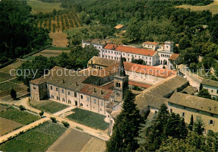 Aiguebelle Abbaye de Notre Dame Vue aerienne du cote Est