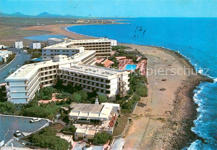 Playa de los Pocillos Hotel San Antonio Fliegeraufnahme