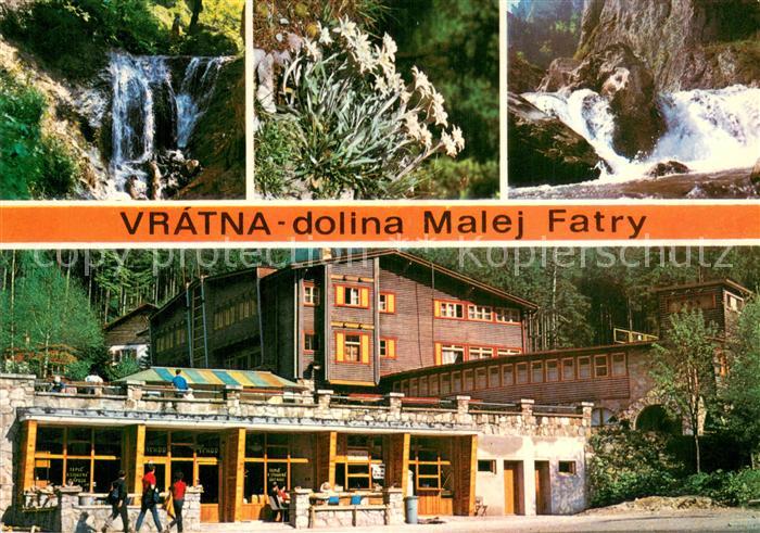 Mala Fatra Chata Vratna Horne Diery Piesnivec alpinsky Tiesnavy