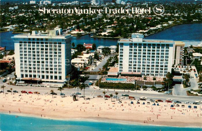 Fort Lauderdale Florida Sheraton Yankee Trader Hotel Air view