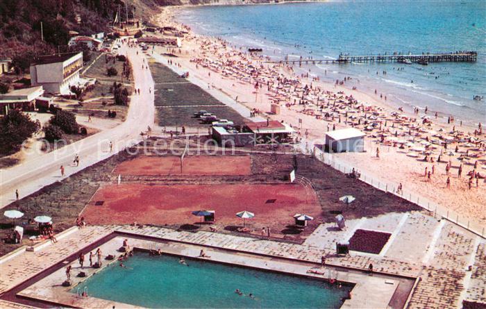 Albena Badestrand Fliegeraufnahme