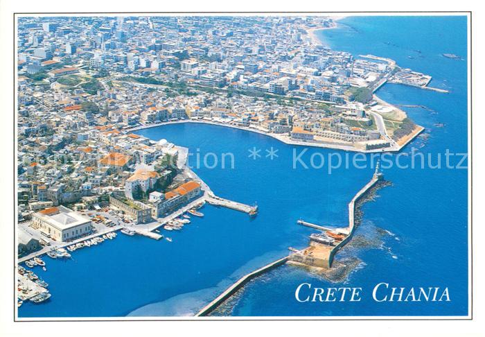 Chania Insel Kreta Fliegeraufnahme