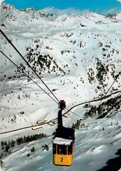Obertauern AT Zehnerkar Seilbahn Panorama