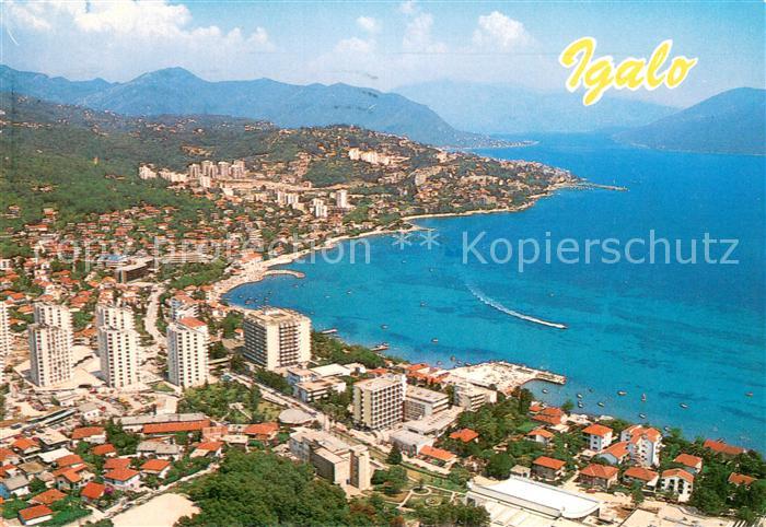 Igalo Montenegro Fliegeraufnahme