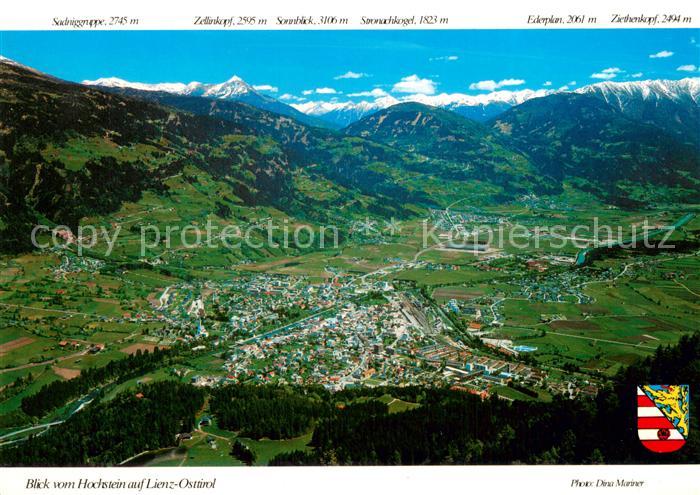 Lienz  Tirol Blick vom Hochstein