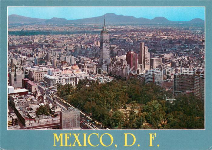 Mexico City D.F. Fliegeraufnahme