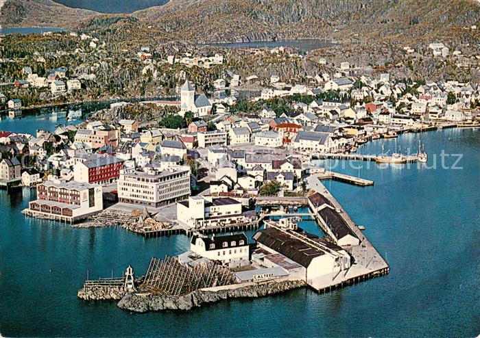 Svolvær Centrum Fliegeraufnahme