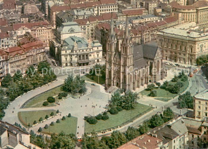 Praha Prahy Prague Namesti Miru Fliegeraufnahme