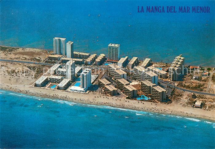 La Manga del Mar Menor Fliegeraufnahme