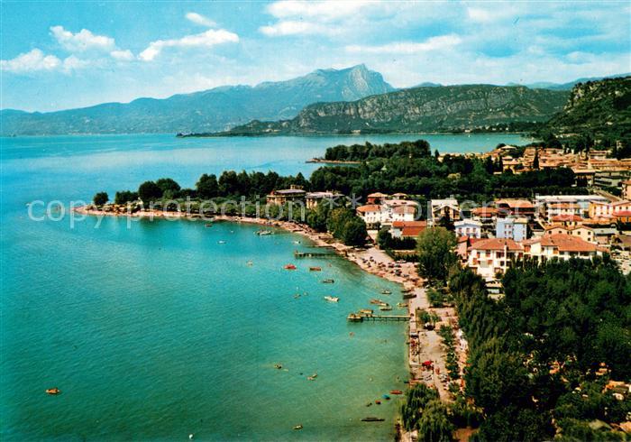 Bardolino Lago di Garda Fliegeraufnahme
