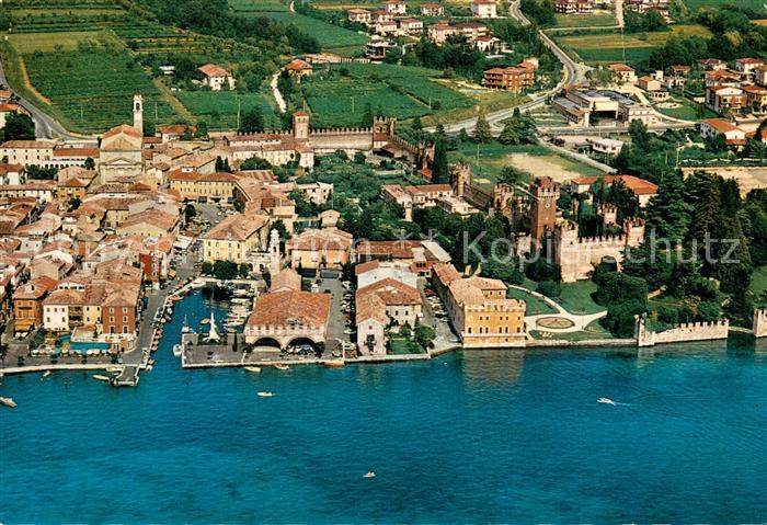 Lazise Lago di Garda Fliegeraufnahme