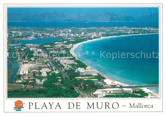 Playa de Muro Fliegeraufnahme