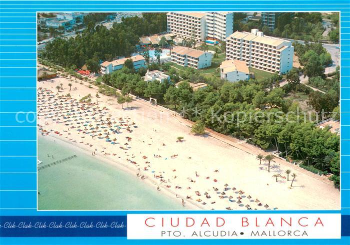 Alcudia Mallorca Porto Alcudia Fliegeraufnahme