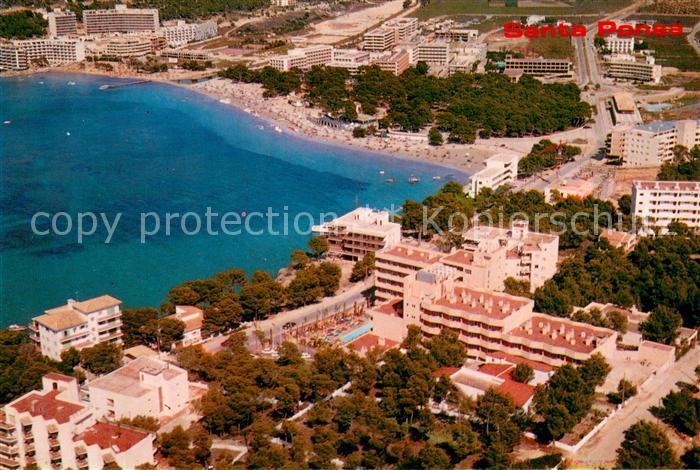 Santa Ponsa Mallorca Islas Baleares Fliegeraufnahme