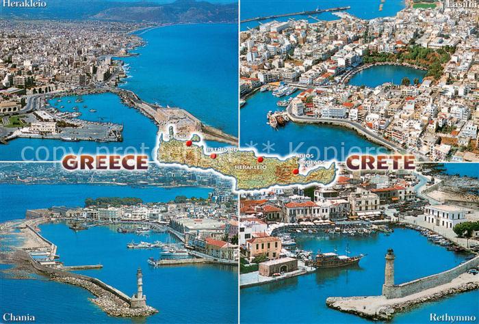 Rethymno Kreta Herakleio Lasithi Chania Rethymno Fliegeraufnahmen