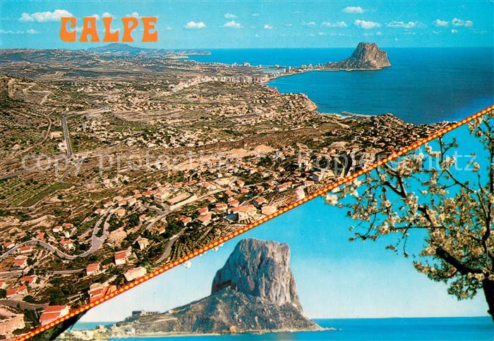 Calpe Alicante ES Vista aerea desde Maryvilla