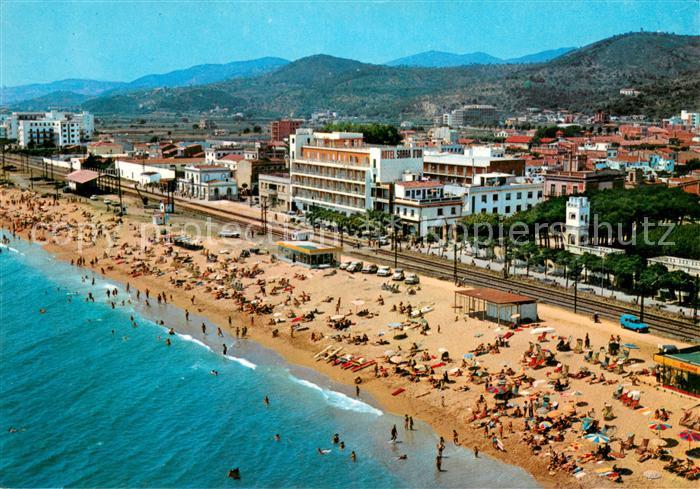 Malgrat de Mar ES Fliegeraufnahme