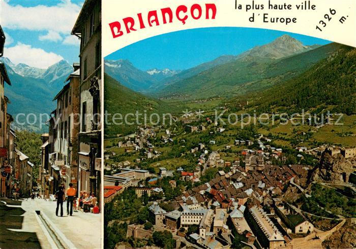 Briancon 05 La plus haute ville d’Europe Vue aerienne
