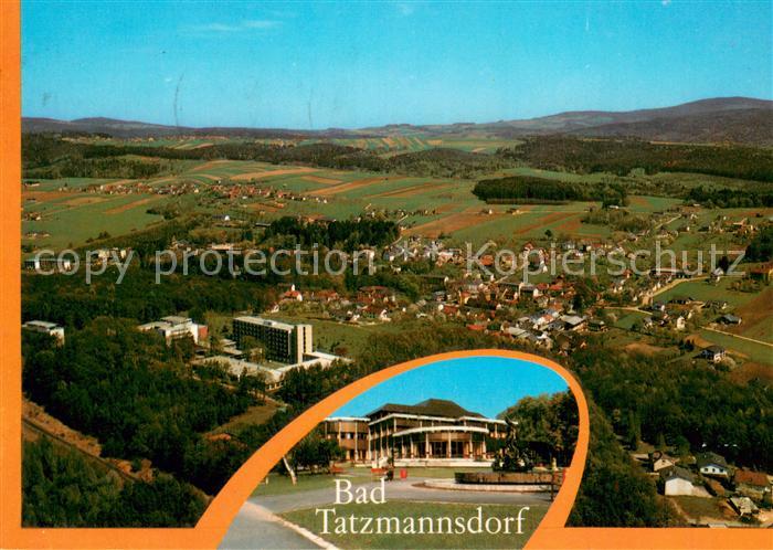 Bad Tatzmannsdorf Burgenland Fliegeraufnahme Kurhaus